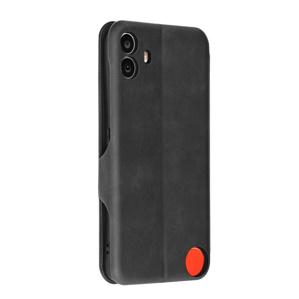 Coque pour Nothing CMF Phone 1, Techsuit, Safe Wallet Plus, Noire
