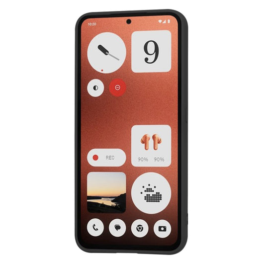 Hoes voor Nothing CMF Phone 1, Techsuit, SoftFlex, Zwart