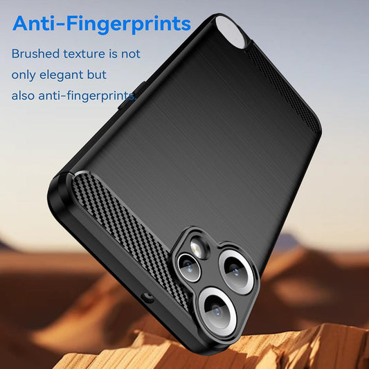 Hoes voor Nothing CMF Phone 2 Pro, Techsuit, Carbon, Zwart