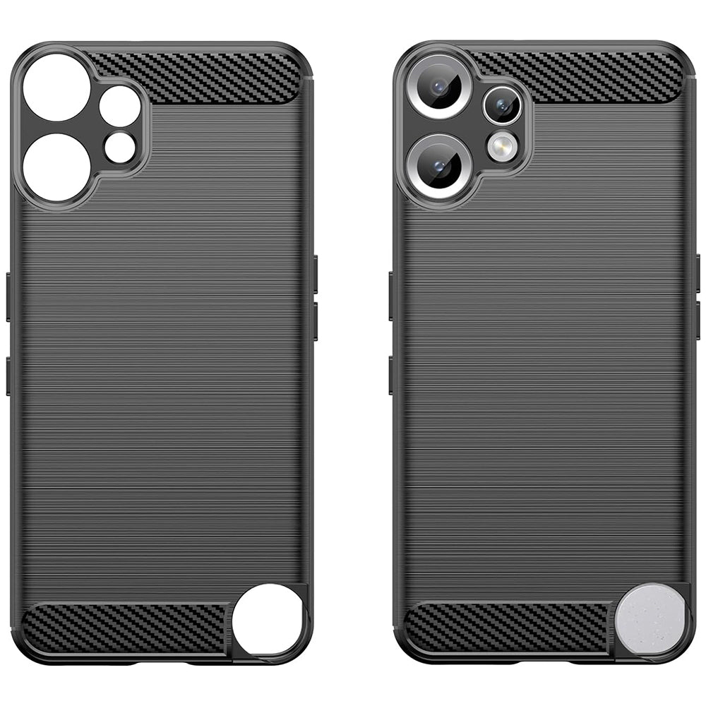 Coque pour Nothing CMF Phone 2 Pro, Techsuit, Carbone, Noire