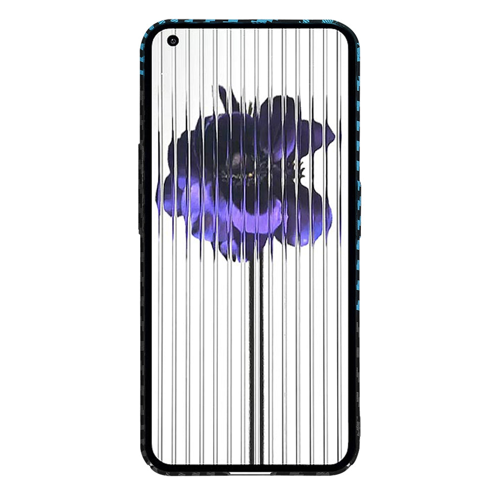 Hoes voor Nothing Phone (1), Techsuit, Carbonite FiberShell, Zwart Blauw