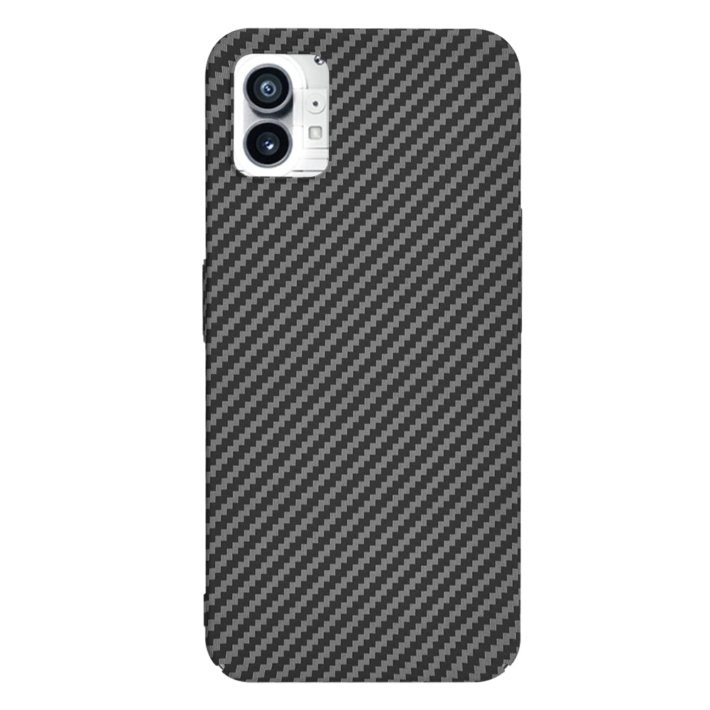 Coque pour Nothing Phone (1), Techsuit, Carbonite FiberShell, Noire