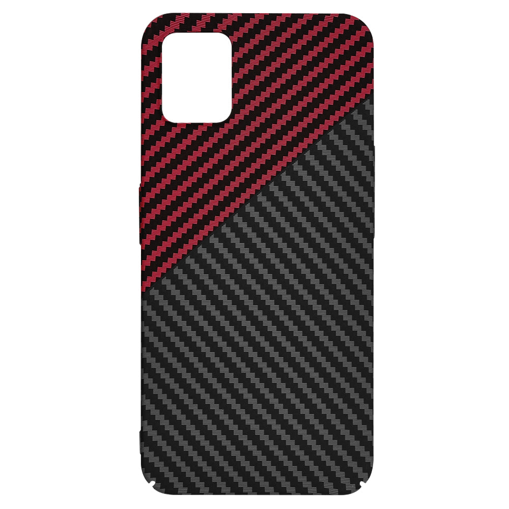Coque pour Nothing Phone (1), Techsuit, Carbonite FiberShell, Noire Rouge
