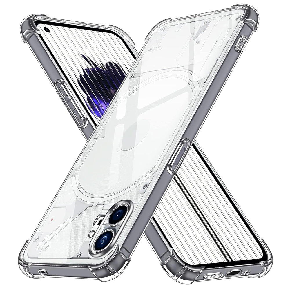 Coque pour Nothing Phone (1), Techsuit, Antichoc Claire, Transparente