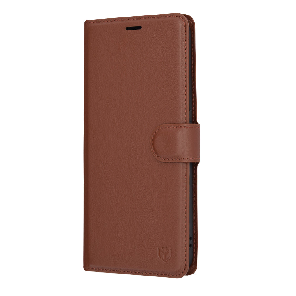 Coque pour Nothing Phone (2), Techsuit, Leather Folio, Marron