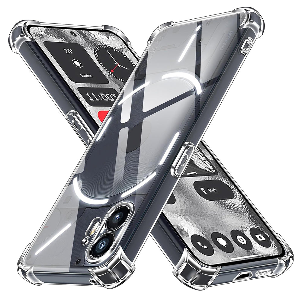 Coque pour Nothing Phone (2), Techsuit, Antichoc Claire, Transparente