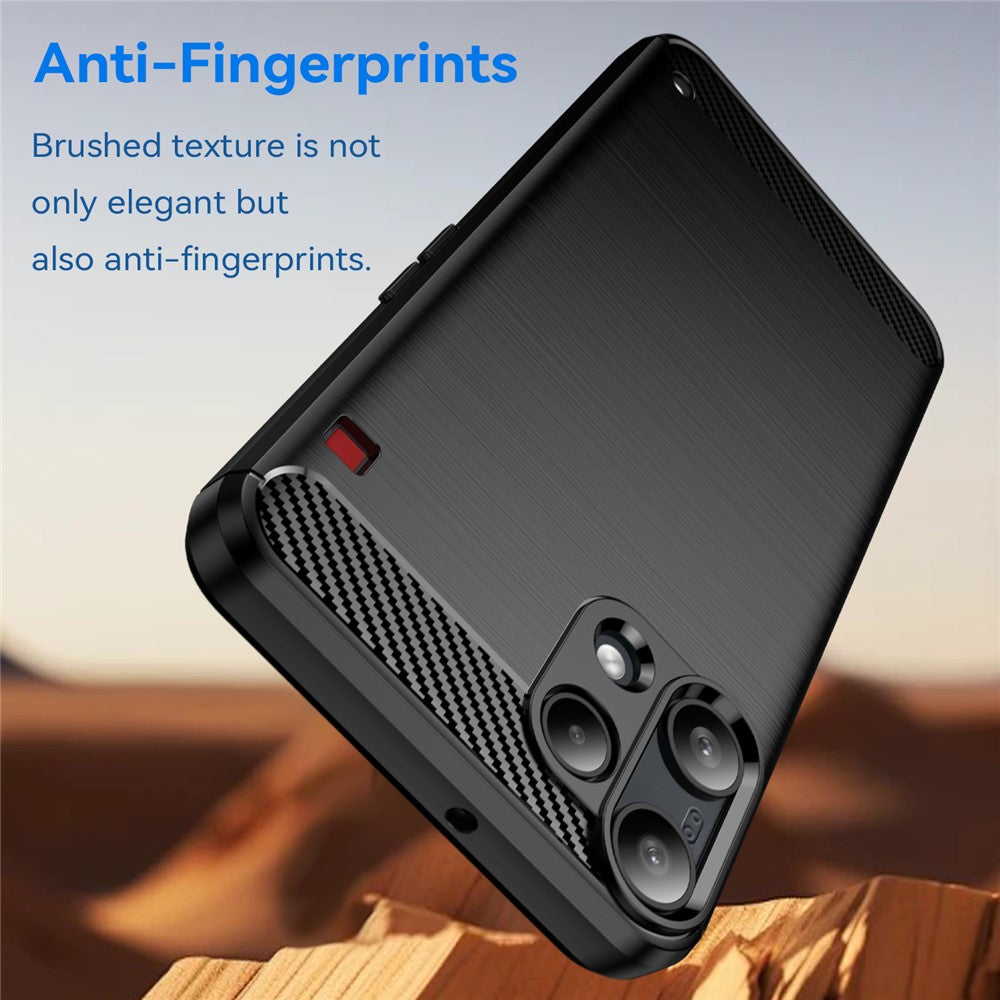 Hoes voor Nothing Phone (3a) Lite, Techsuit, Carbon, Zwart