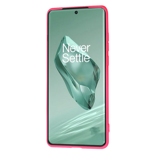 Coque pour OnePlus 12, Techsuit, SoftFlex, Rose Foncé