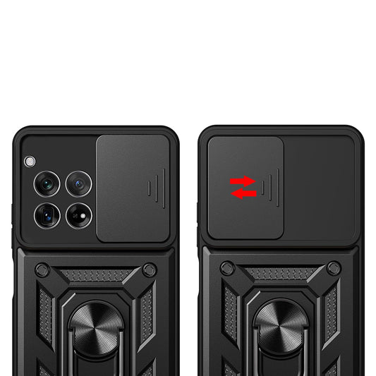 Hoes voor OnePlus 12R, Techsuit, CamShield, Roze