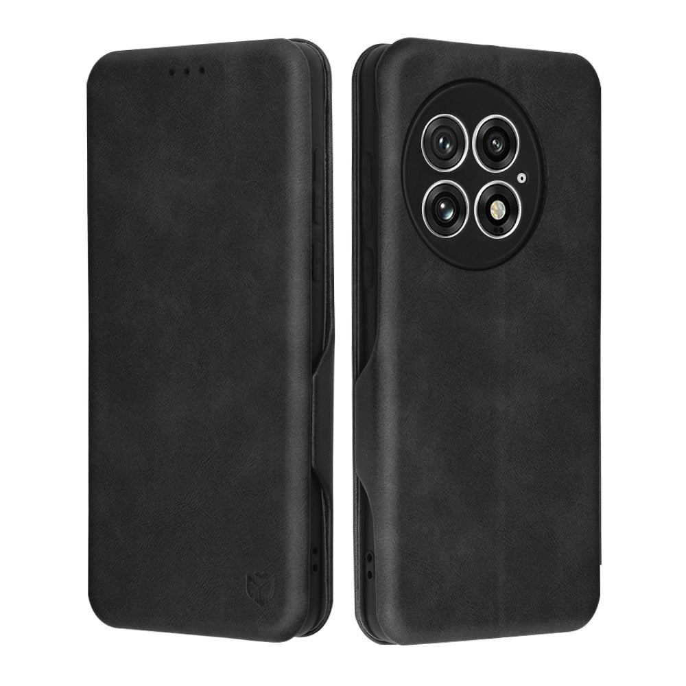 Coque pour OnePlus 13, Techsuit, Safe Wallet Plus, Noire
