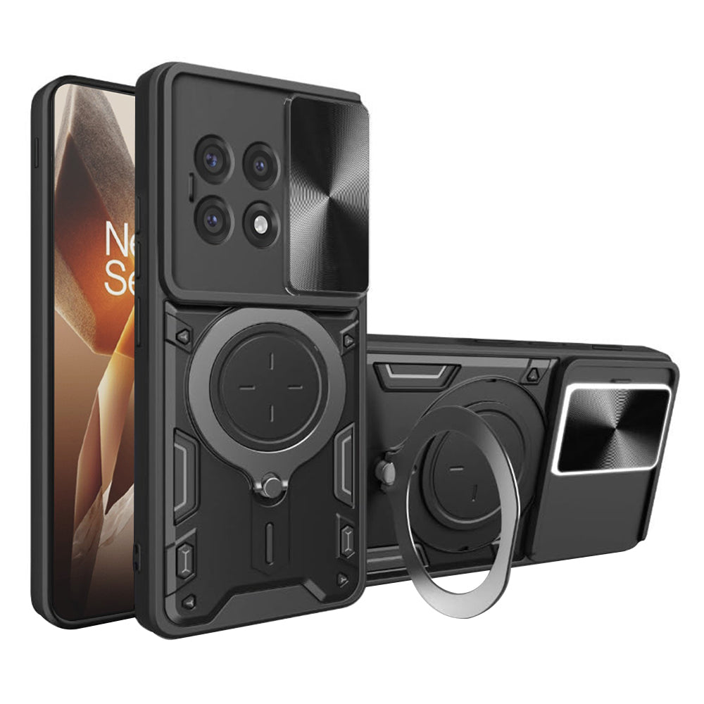 Coque pour OnePlus 13R, Techsuit, CamGuard Pro, Noire