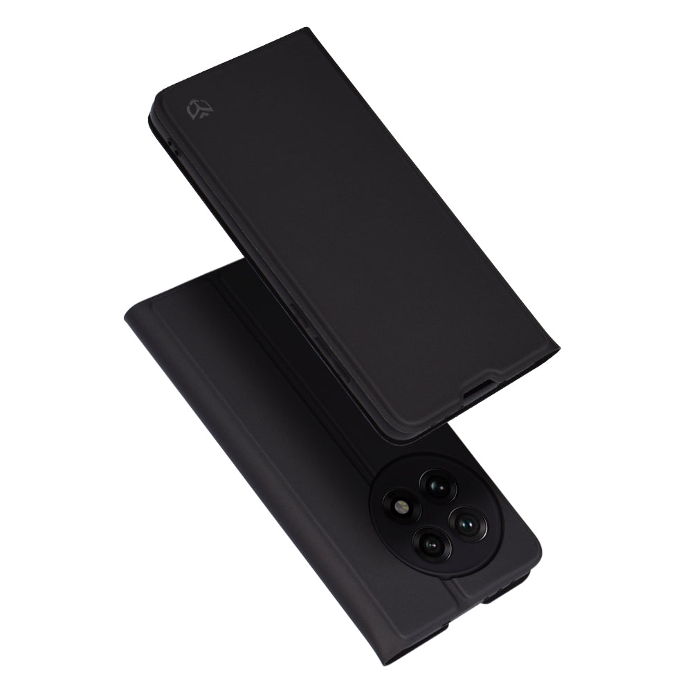 Coque pour OnePlus 13R, Techsuit, Magskin Book, Noire