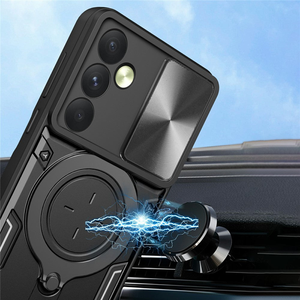 Hoes voor OnePlus 15, Techsuit, CamGuard Pro, Paars