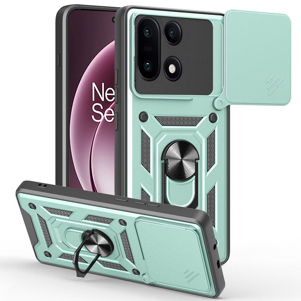 Hülle für OnePlus 15, Techsuit, CamShield, Grün