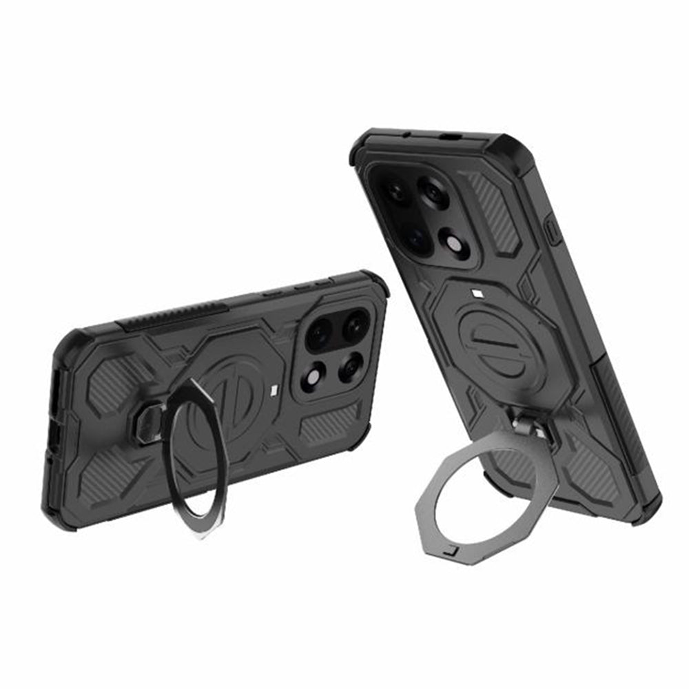 Case for OnePlus 15, Techsuit, Carbon Shield Pro, Black