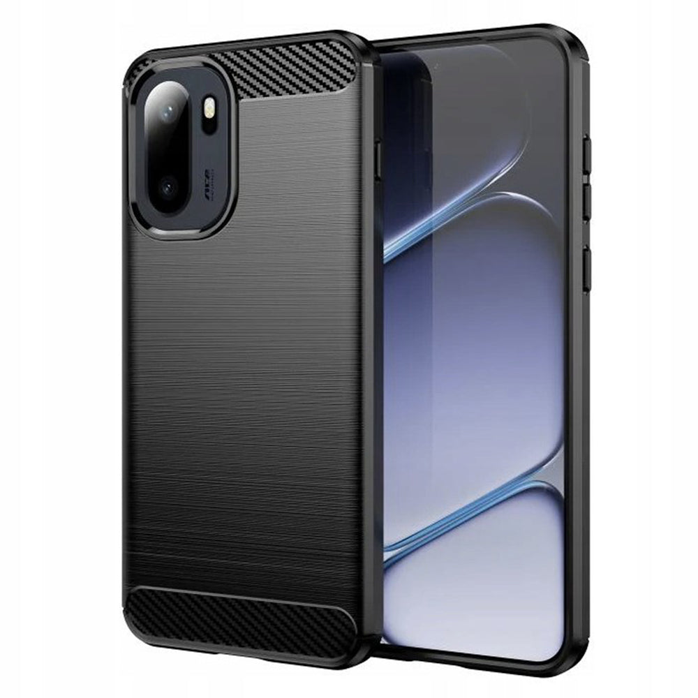 Étui pour OnePlus 15R, Techsuit, Carbone, Noir