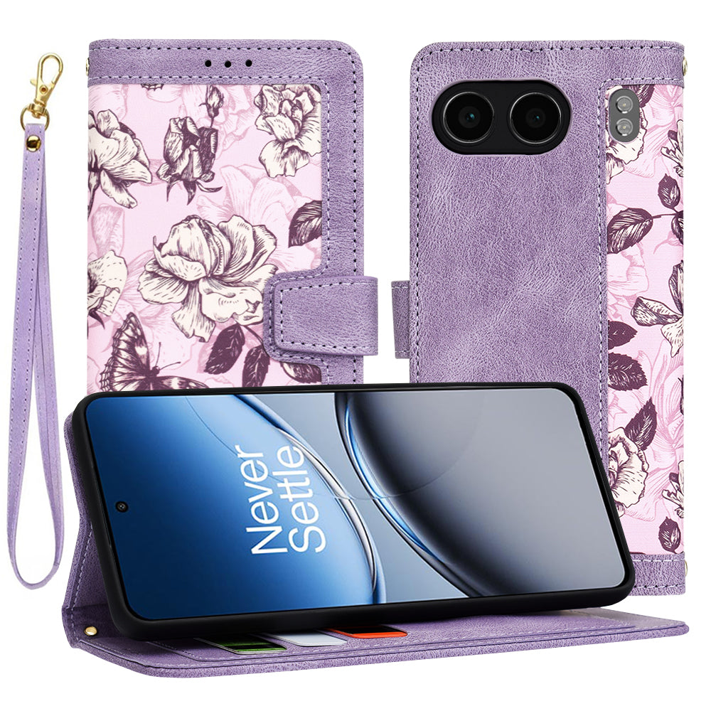 Coque pour OnePlus Nord 4, Techsuit, FlipCraft, Violet