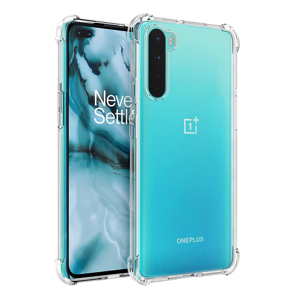 Coque pour OnePlus Nord, Techsuit, Antichoc Claire, Transparente