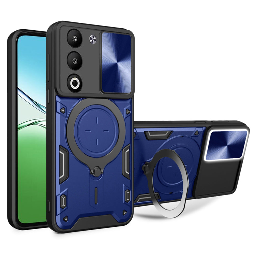 Hülle für Oppo A5 4G / A5 5G, Techsuit, CamGuard Pro, Blau