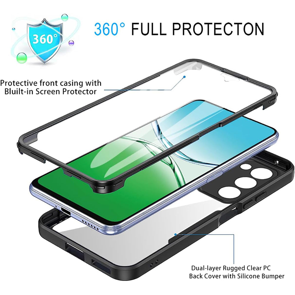 Étui pour Oppo A5 4G / A5 5G, Techsuit, ColorVerse 360, Rose
