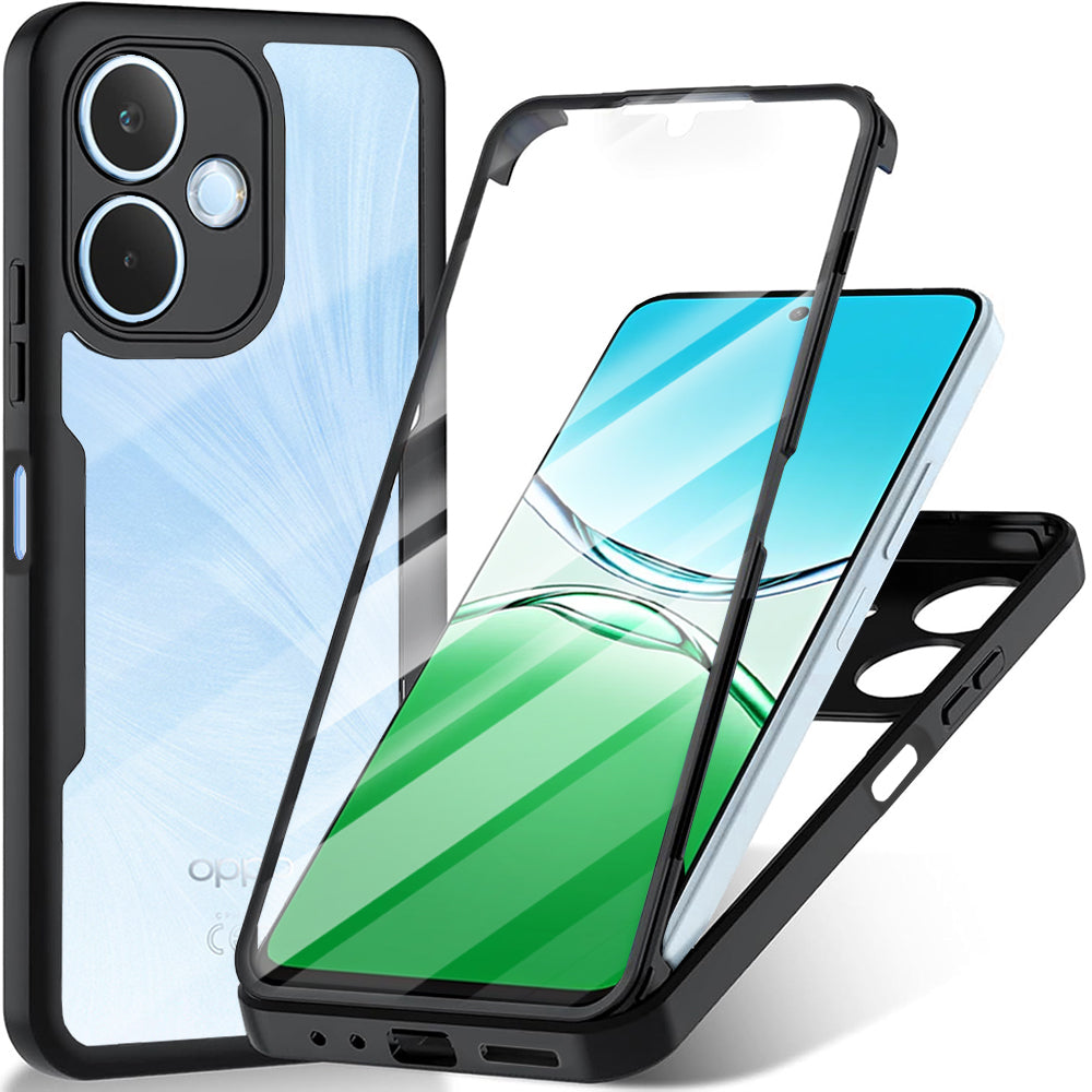 Étui pour Oppo A5 Pro 4G / A5 Pro, Techsuit, ColorVerse 360, Noir