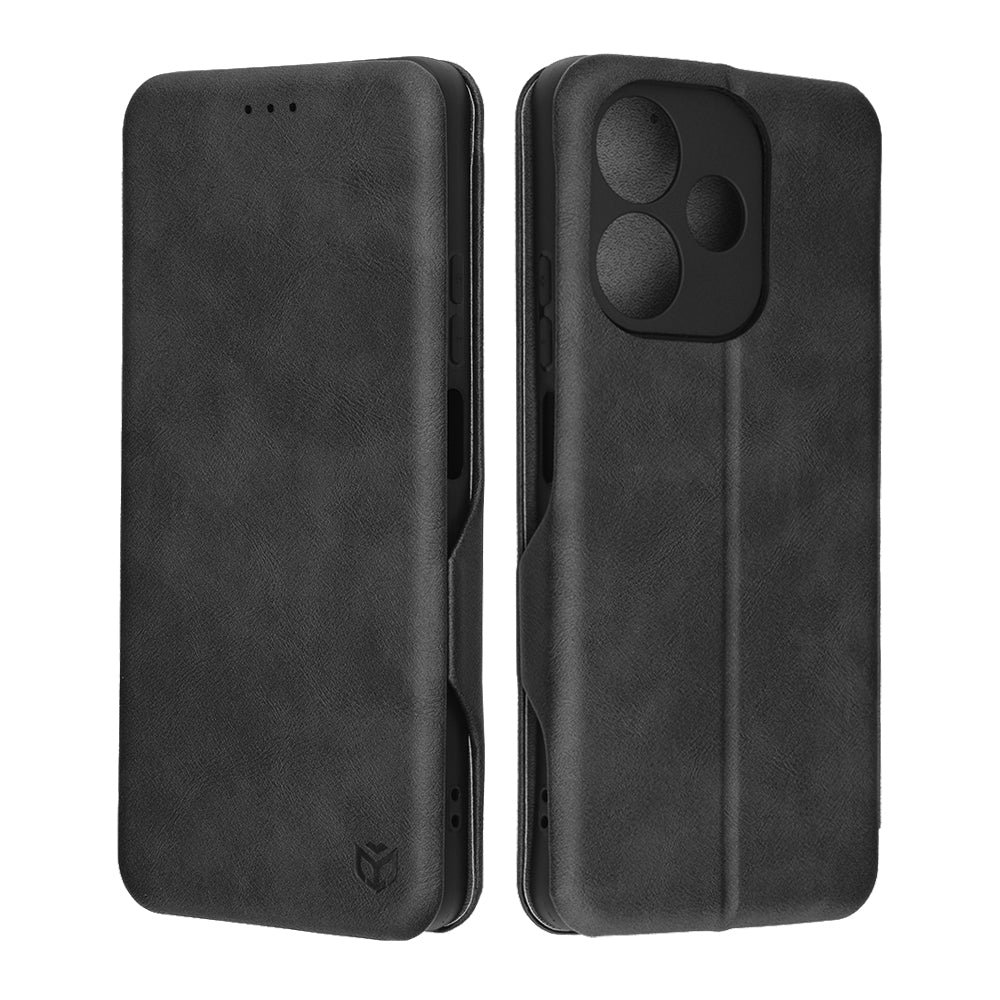 Coque pour Oppo A5 Pro 4G / A5 Pro, Techsuit, Safe Wallet Plus, Noire