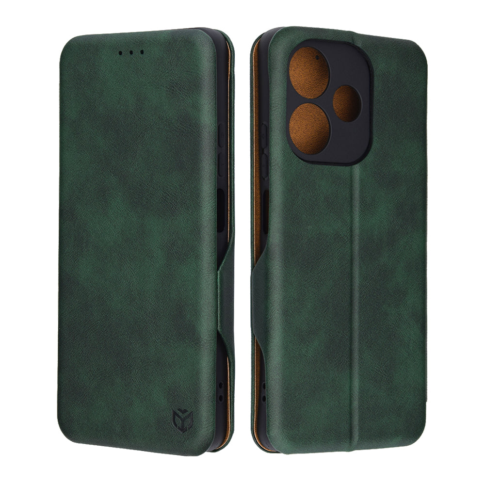Coque pour Oppo A5 Pro 4G / A5 Pro, Techsuit, Safe Wallet Plus, Vert