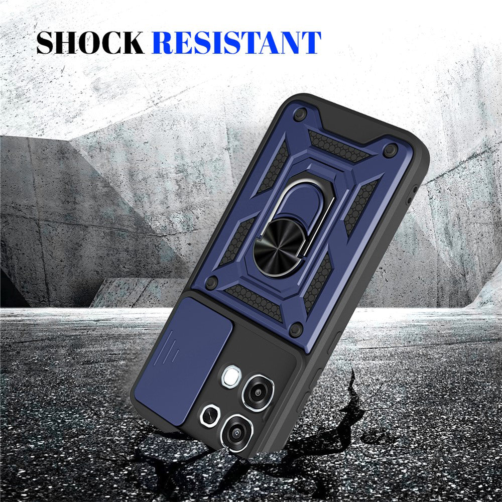 Étui pour Oppo A6 Pro 5G / A6 Pro 4G, Techsuit, CamShield, Noir