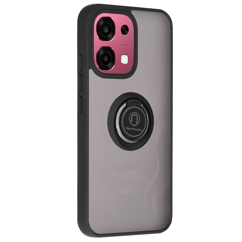Étui pour Oppo A6 Pro 5G / A6 Pro 4G, Techsuit, Glinth, Noir