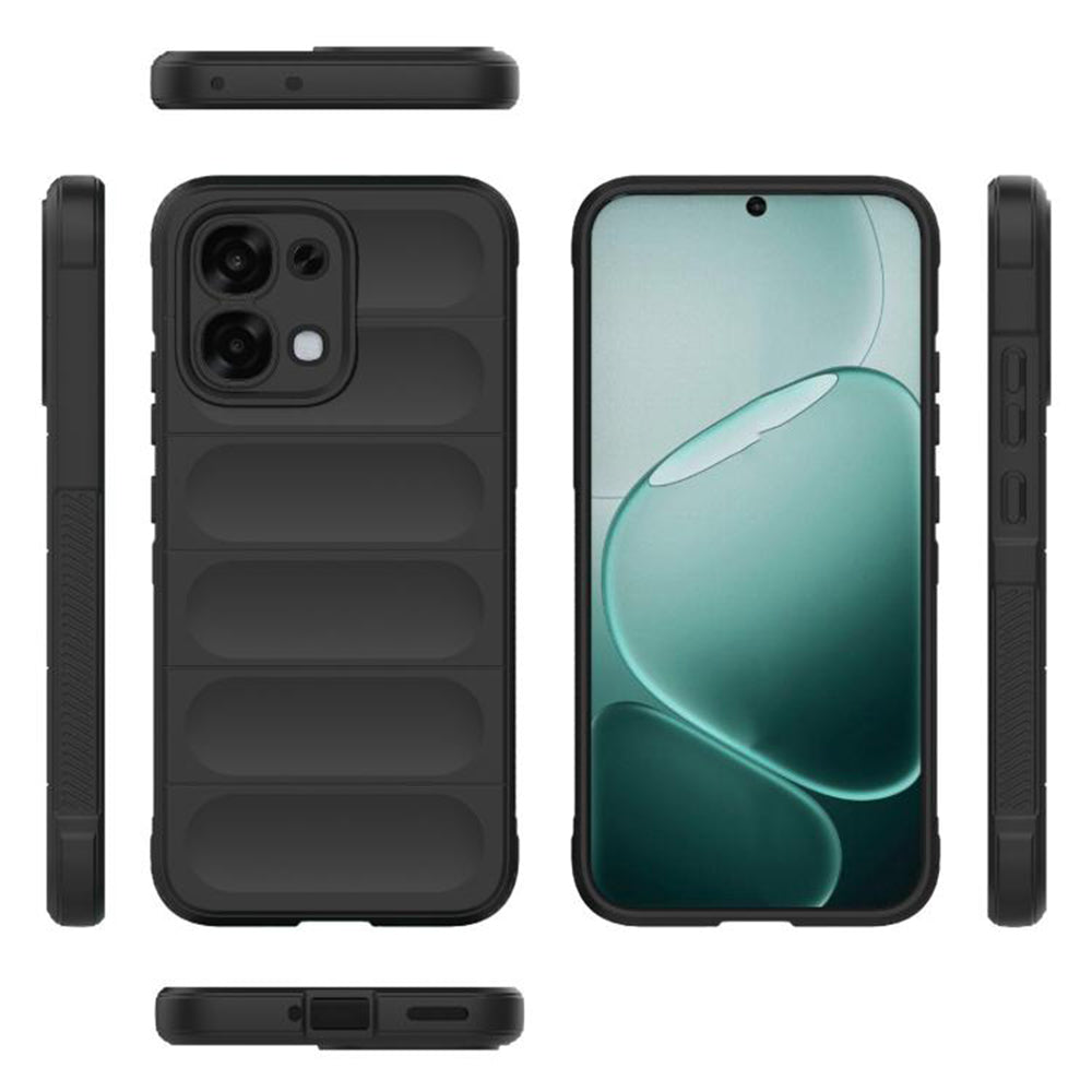 Étui pour Oppo A6 Pro 5G / A6 Pro 4G, Techsuit, Magic Shield, Noir