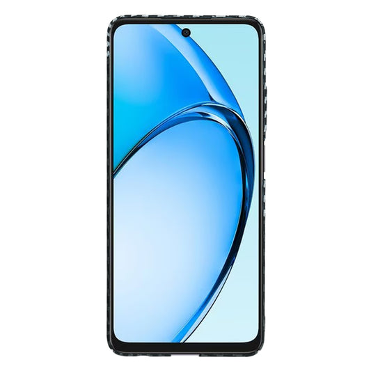 Hoes voor Oppo A60, Techsuit, Carbonite FiberShell, Zwart Grijs