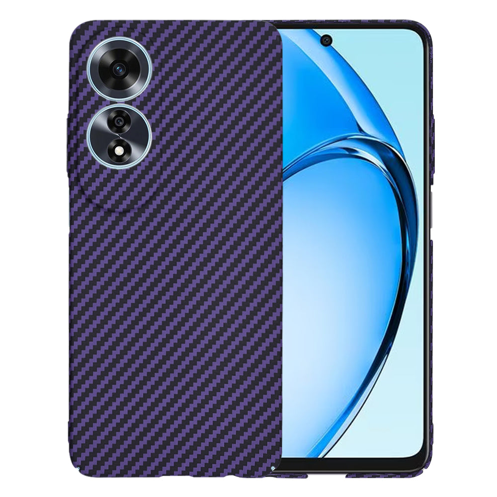 Coque pour Oppo A60, Techsuit, Carbonite FiberShell, Violet