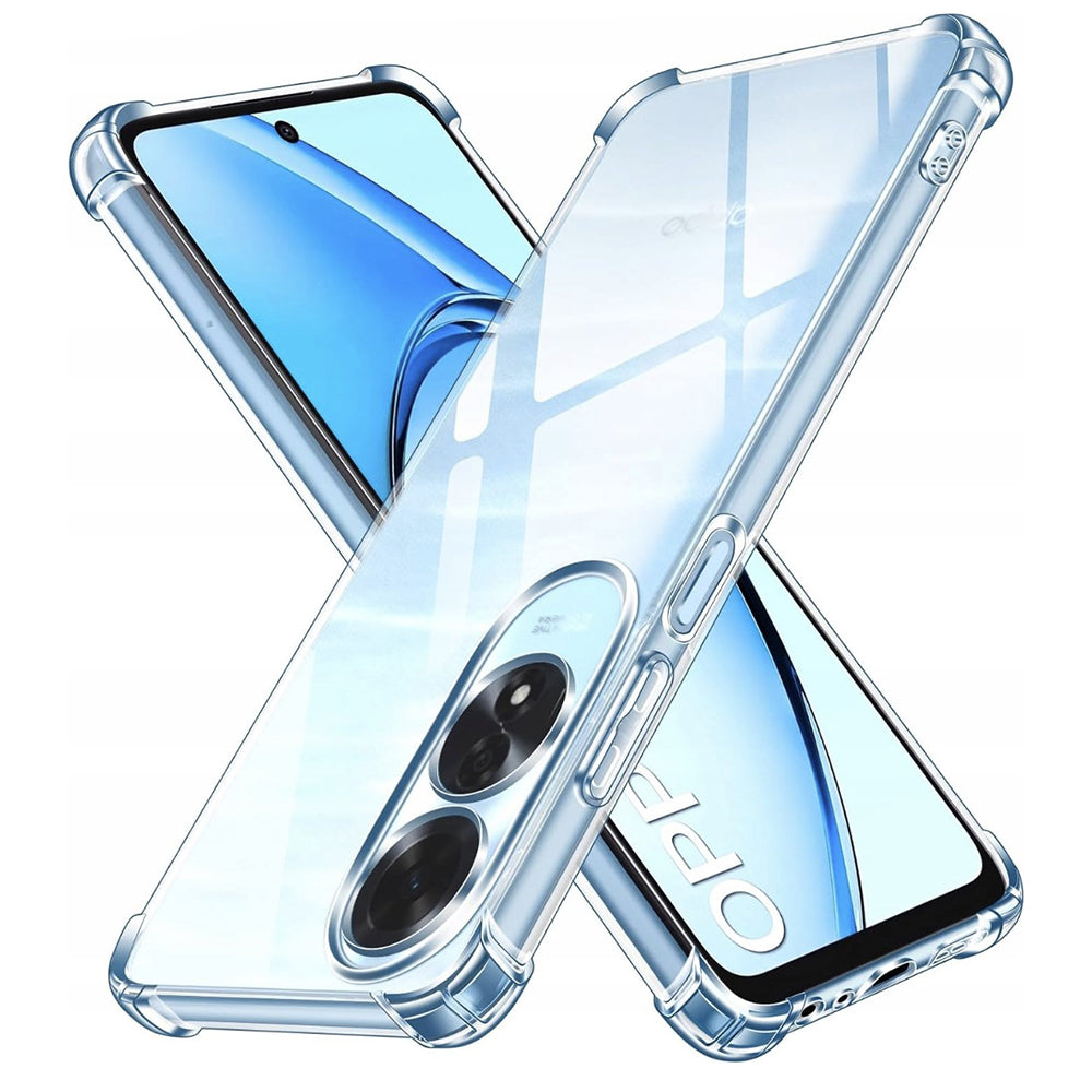 Coque pour Oppo A60, Techsuit, Antichoc Claire, Transparente