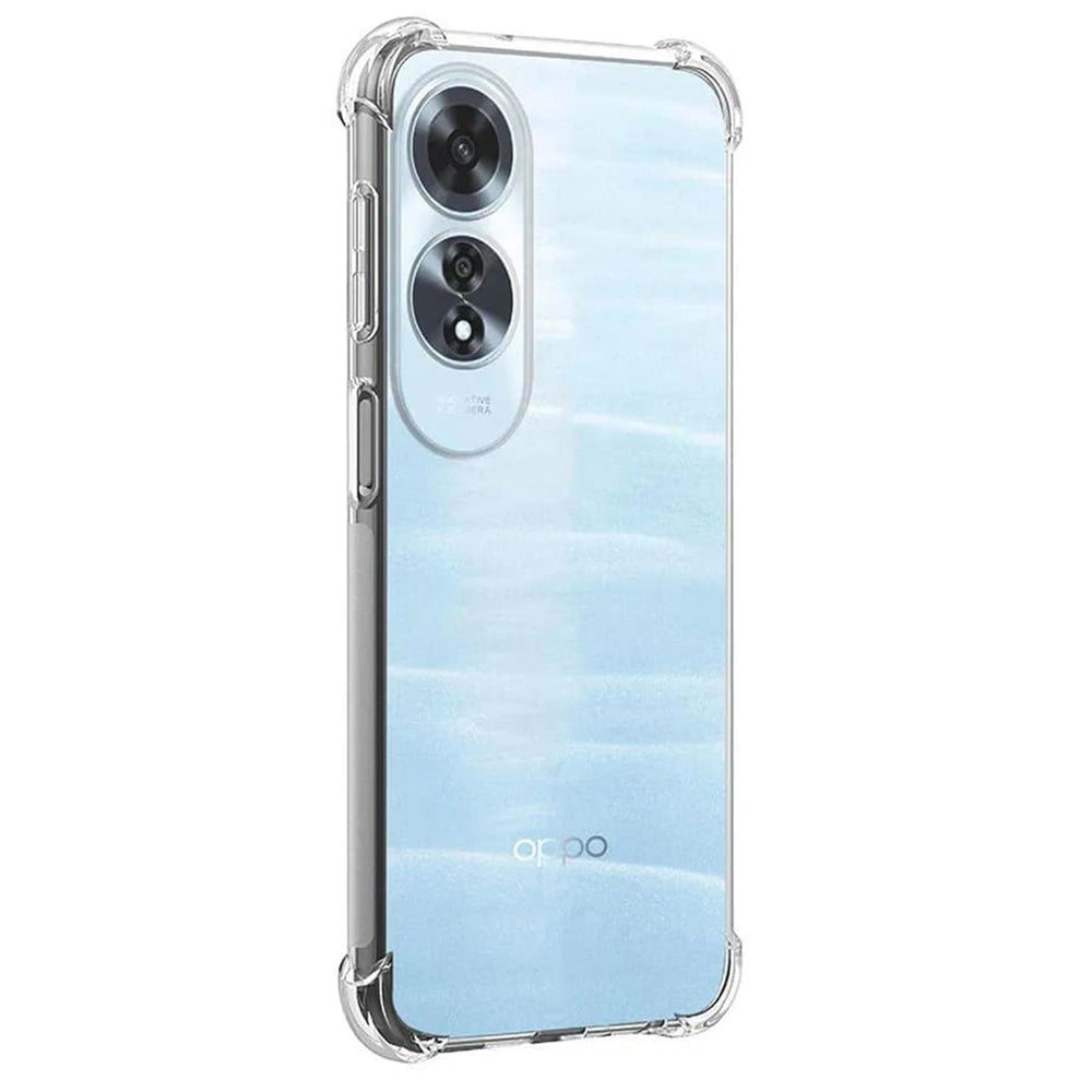 Coque pour Oppo A60, Techsuit, Antichoc Claire, Transparente