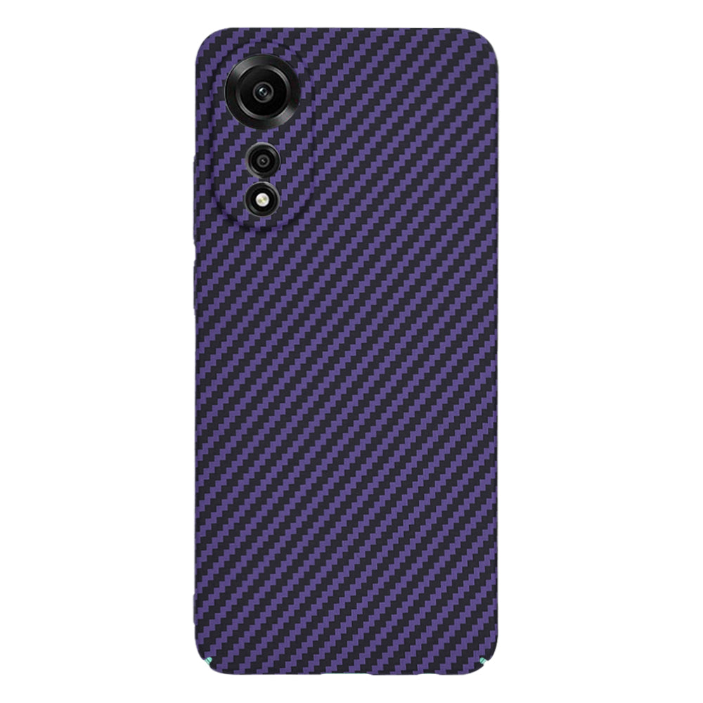 Coque pour Oppo A78 4G, Techsuit, Carbonite FiberShell, Violet