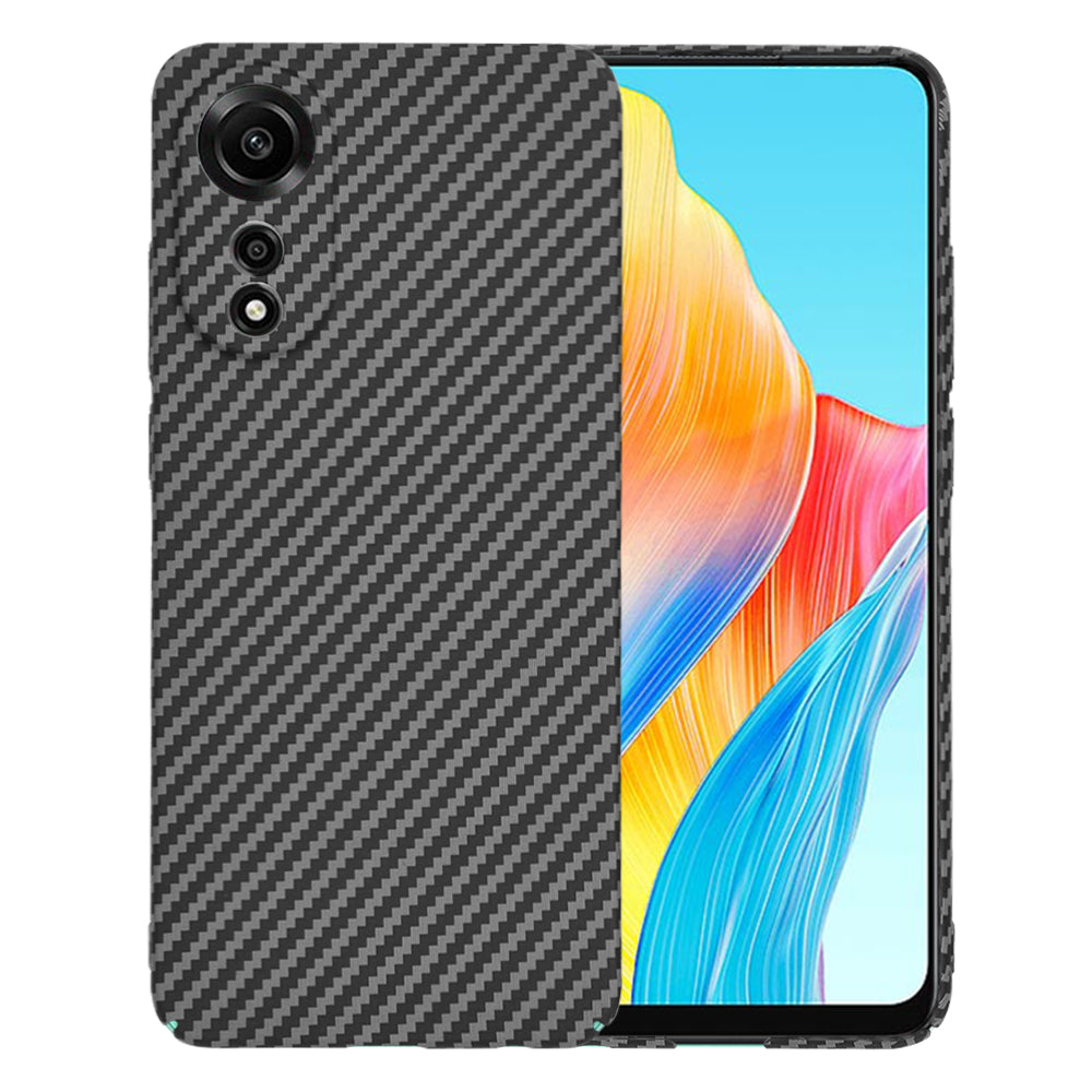 Coque pour Oppo A78 4G, Techsuit, Carbonite FiberShell, Noire