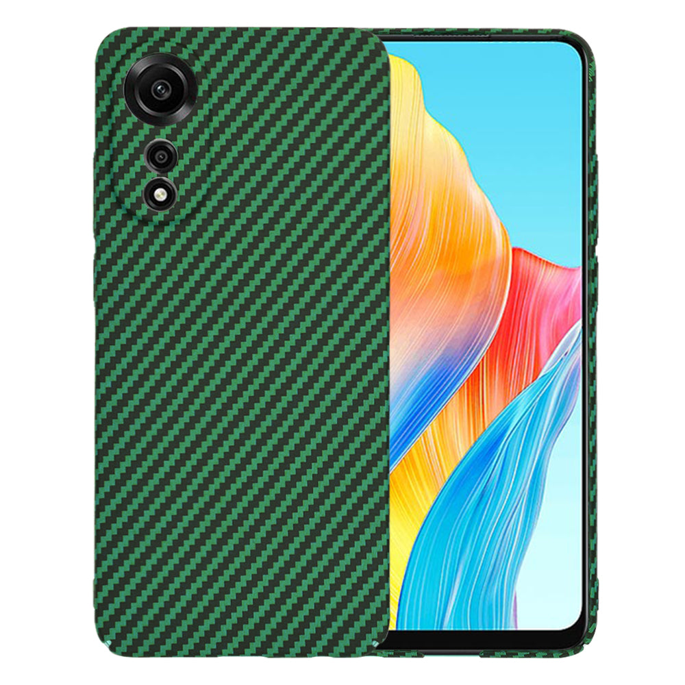 Coque pour Oppo A78 4G, Techsuit, Carbonite FiberShell, Vert