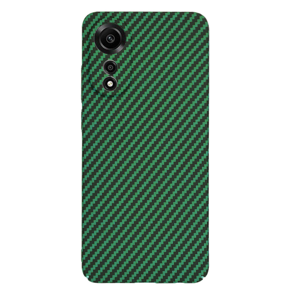 Coque pour Oppo A78 4G, Techsuit, Carbonite FiberShell, Vert