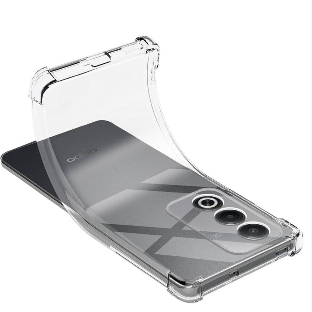 Coque pour Oppo A80, Techsuit, Antichoc Claire, Transparente