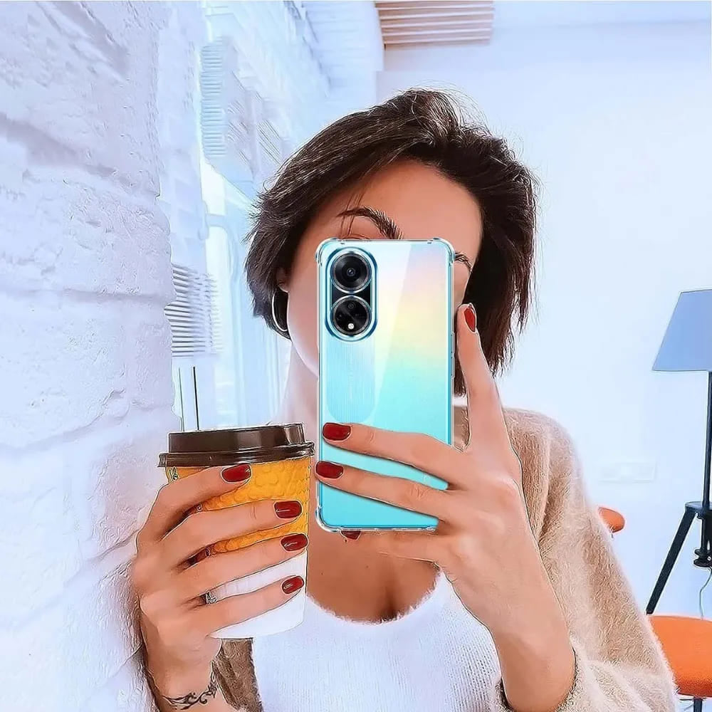 Coque pour Oppo A98, Techsuit, Antichoc Claire, Transparente