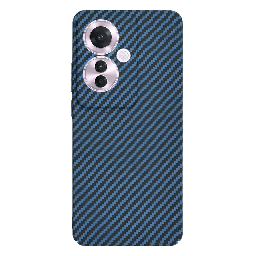 Coque pour Oppo Reno11 F, Techsuit, Carbonite FiberShell, Turquoise