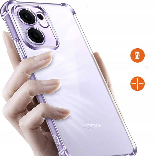 Hoesje voor Oppo Reno13 FS 5G / Reno13 F 4G / Reno13 F, Techsuit, Schokbestendig Helder, Transparant