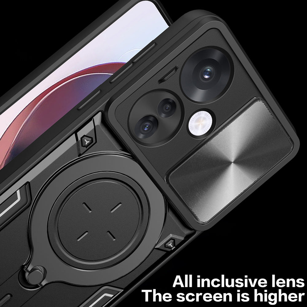 Coque pour Oppo Reno13 Pro, Techsuit, CamGuard Pro, Violet
