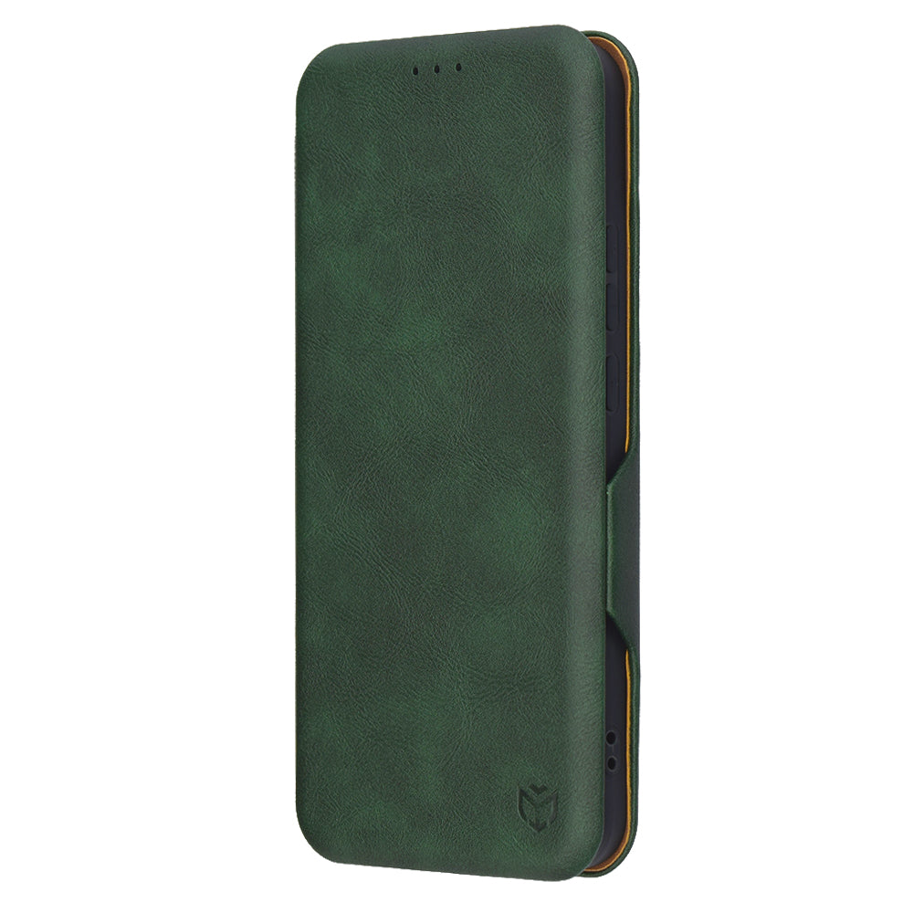 Coque pour Oppo Reno13 Pro, Techsuit, Safe Wallet Plus, Vert