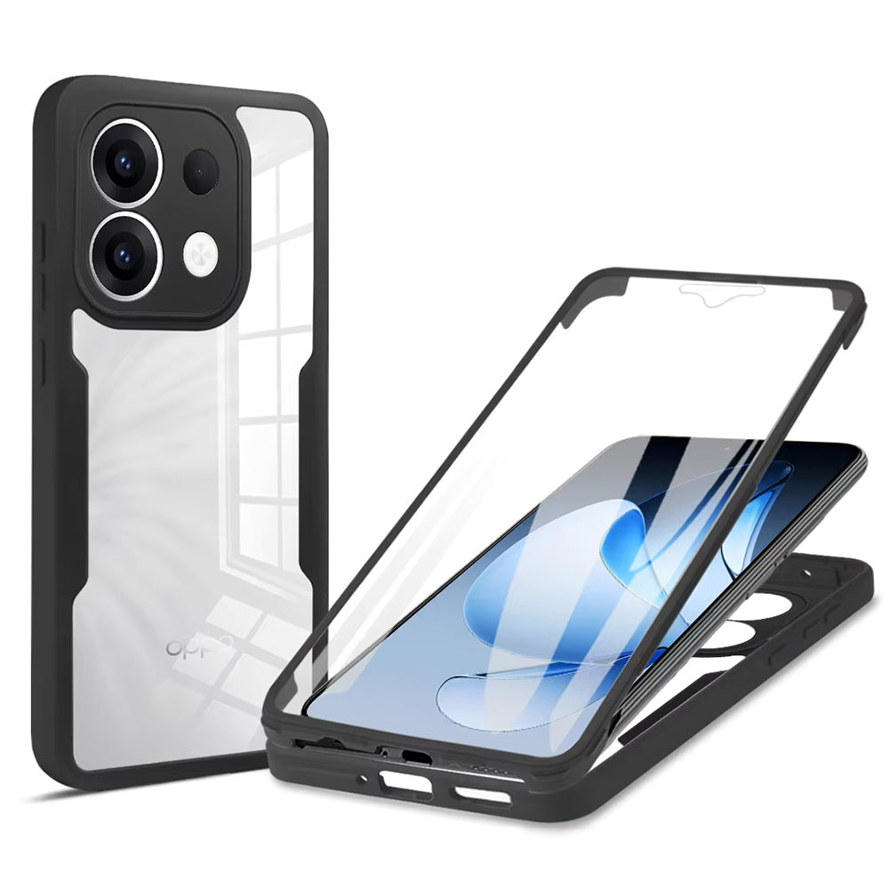 Coque pour Oppo Reno13, Techsuit, ColorVerse 360, Noire