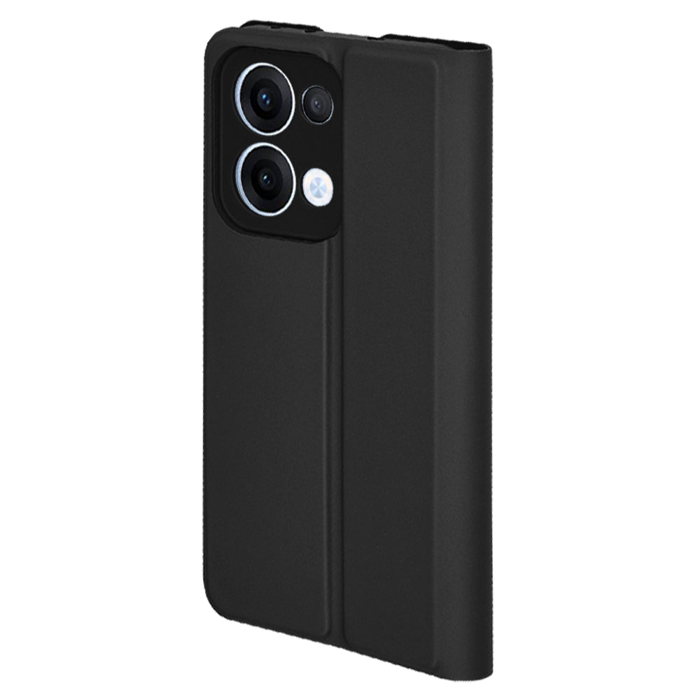 Coque pour Oppo Reno13, Techsuit, Magskin Book, Noire