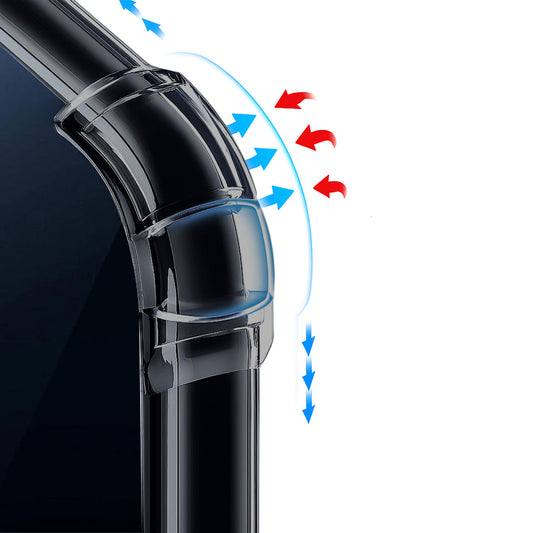 Hülle für Oppo Reno15 Pro, Techsuit, Shockproof Clear, Transparent