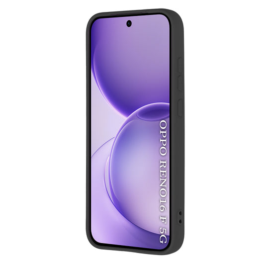 Coque pour Oppo Reno16 F / Reno16 FS, Techsuit, SoftFlex, Noire