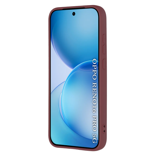 Coque pour Oppo Reno16 Pro, Techsuit, SoftFlex, Bordeaux