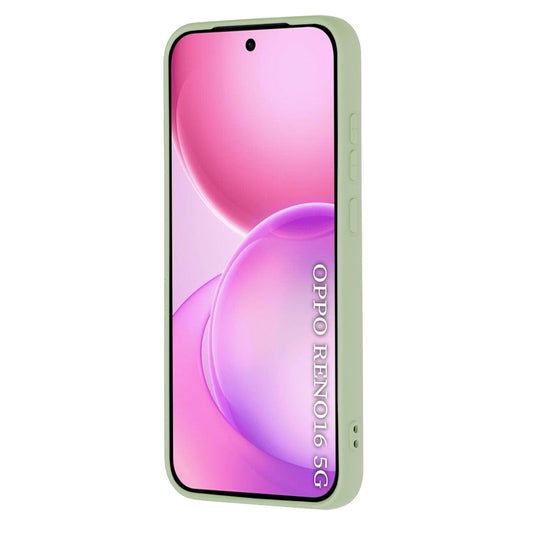 Coque pour Oppo Reno16, Techsuit, SoftFlex, Vert Clair